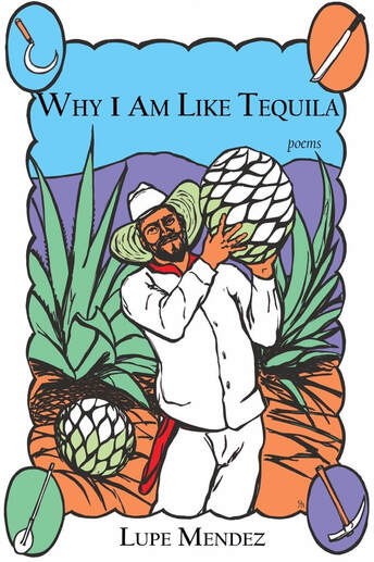 The front cover of the book titled why I am like tequila. It has apicture of a man in an agave field
