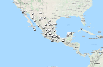 map of contemporary mexican woman writers