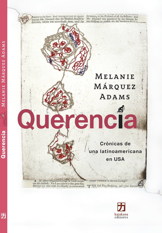 Querencia book cover. A picture of squiggly lines