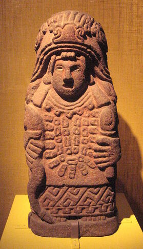 stone statue of cihuacoatl