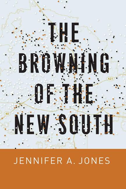 Book cover of The browning of the new south