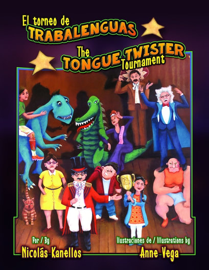 el torneo de trabalenguas the tongue twister tournament book cover