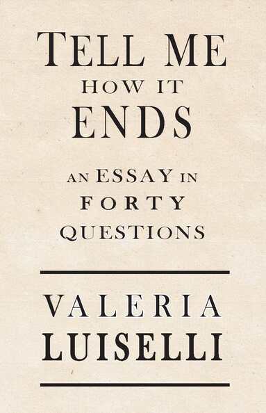 Book cover for Telll me how it ends An essay in forty questions