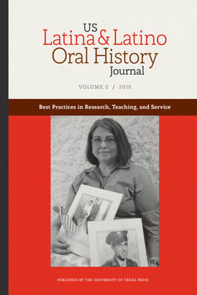 Cover of book titled U.S. latina and Latino Oral history
